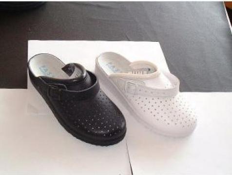 Pantofi sanitari din piele de la Raymond Productie S.R.L
