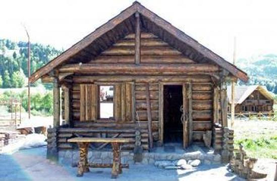 casuta / sauna antichizata de la Loghouse Group