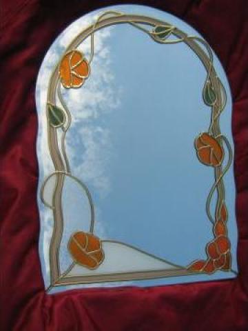 Oglinda cu vitralii de la S.c. Darmih Srl