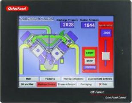Interfata HMI Panou Operator Touchscreen CPU incorporat GE de la General Equipment Automation Srl