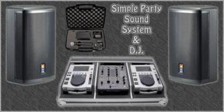 Sonorizare petreceri + DJ