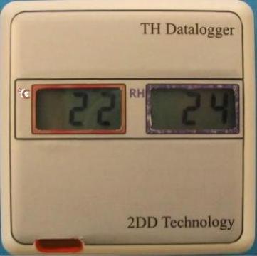 Inregistrator de temperatura si umiditate