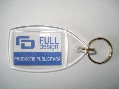 Brelocuri transparente personalizate de la Full Design