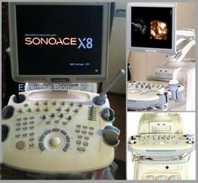 Ecograf SonoAce X8 SA-X8 LIVE 4D de la Expertise Biomedicale
