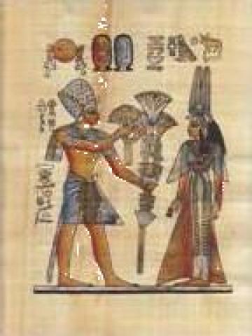 Papirus pictat manual de la Daniela Suveniruri