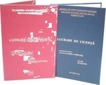 Legatorie licenta / diploma / masterat / doctorat de la Alex Media Print