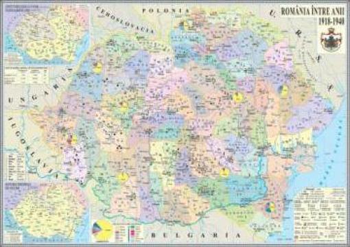 Harta scolara pentru istorie de la Eurodidactica Srl