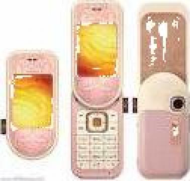 Telefon mobil Nokia 7373 pink, brown, black de la PFA Gaby Lidia