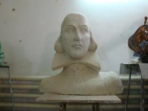Statuie bust - Shakespeare de la Pfa Sculptor Asandi Simion