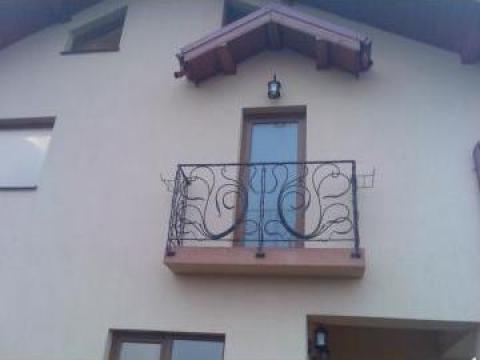 Balcon si balustrada din fier forjat de la Lazar I. Florin - Confectii Metalice