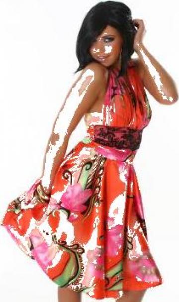 Rochie cu motive florale Fashion de la Mcadem