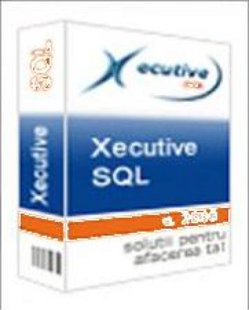 Aplicatie software Xecutive.SQL de la Servconsult /casa Scutaru Srl