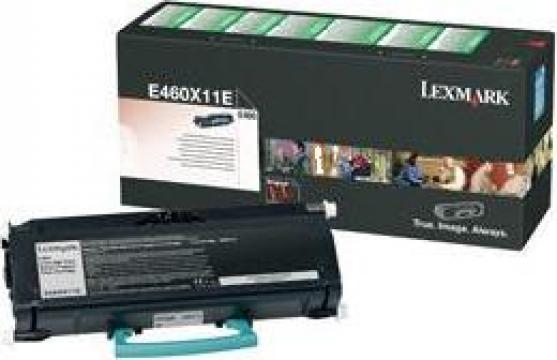 Cartus imprimanta laser original Lexmark E460X11E de la Green Toner