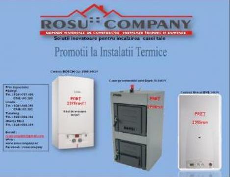 Centrale termice Bosch Stark EVE de la Rosu Company S.r.l.