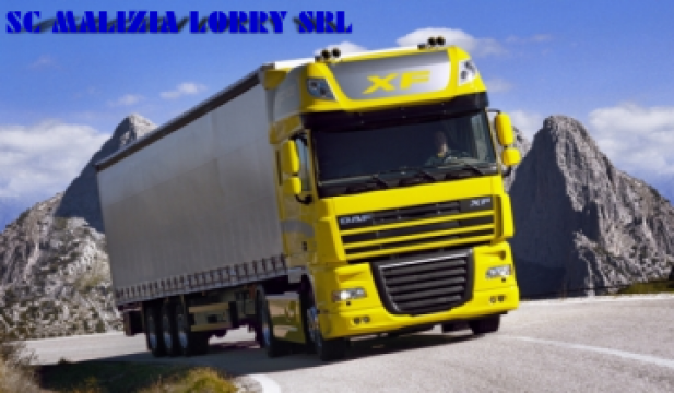 Transport marfa generala intern de la Malizia Lorry
