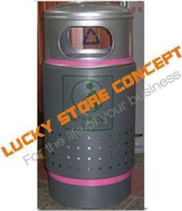 Cos de gunoi urban LSC-B2100 de la Lucky Store Solution SRL