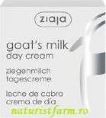 Crema cosmetica de zi cu proteine din lapte de capra