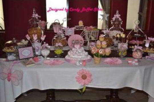 Bufet dulciuri Pink Candy Buffet