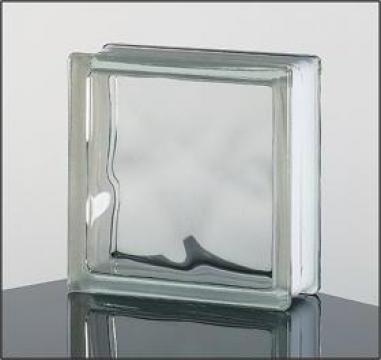 Caramida de sticla transparenta Wave