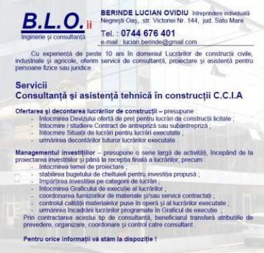 Servicii de management in constructii de la Berinde Lucian Ovidiu Ii