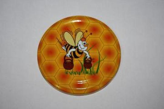 Capac pentru borcan miere de albina de la Gipatex