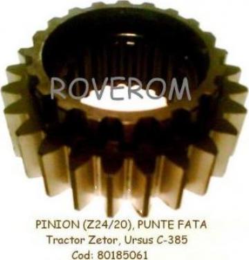 Pinion final (Z=24/20) reductor roata fata Ursus C-385