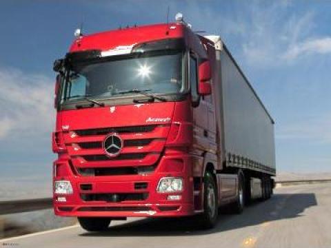 Transport marfa camion complet dedicat Europa
