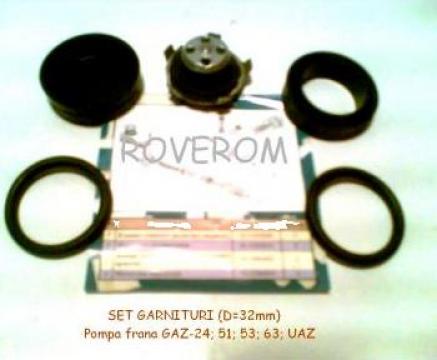 Set garnituri (D=32mm) pompa frana Gaz-24; 51; 53; 63; Uaz de la Roverom Srl