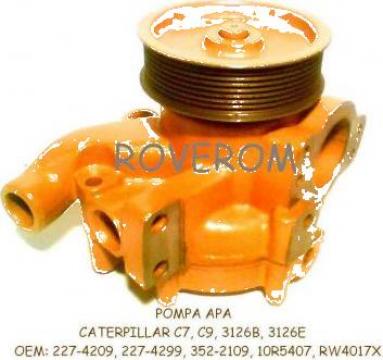 Pompa apa Caterpillar C7, C9, 3116, 3126B, 3126E de la Roverom Srl