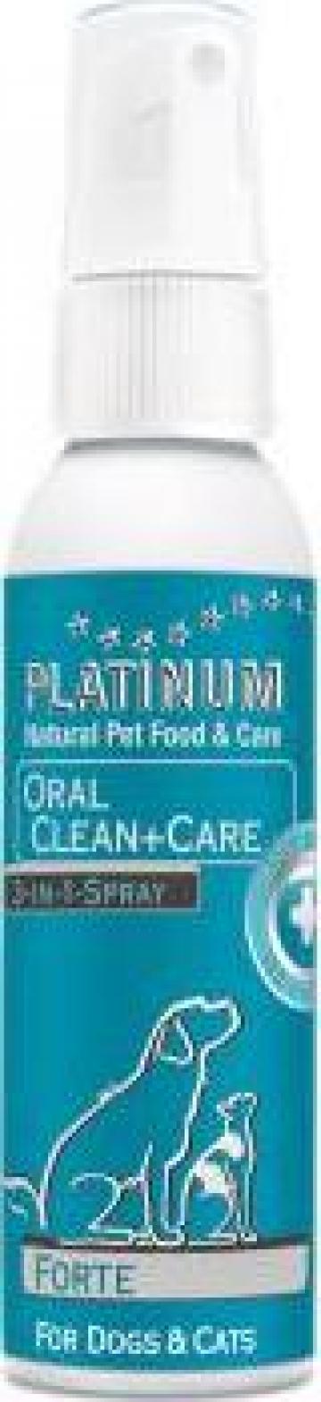 Solutie orala caini, pisici Platinum oral clean & care de la Kraft Logistic Srl