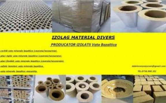 Cochilii vata minerala de la Izolag Material Divers Srl