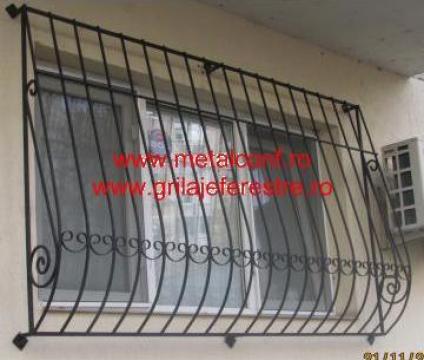 Grilaje metalice pentru ferestre si geamuri de la Metal Conf Trading Srl