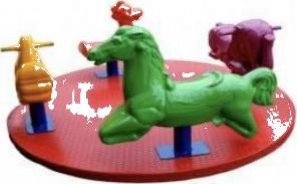 Carusel rotativ pentru copii / echipament de joaca carusel