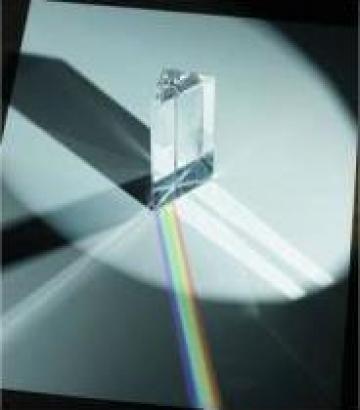 Prisma optica din plexiglas de la Eduvolt