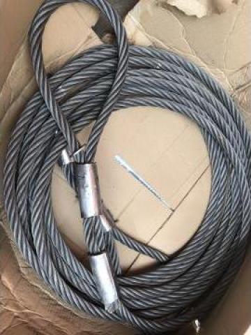Sufa cablu presat diametru 22 mmx 14 m, 6x37 de la Baza Tehnica Alfa Srl