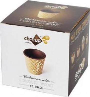 Pahare comestibile Chocup Medium 60 ml - 12 buc./cutie de la Saveo Distribution S.r.l.