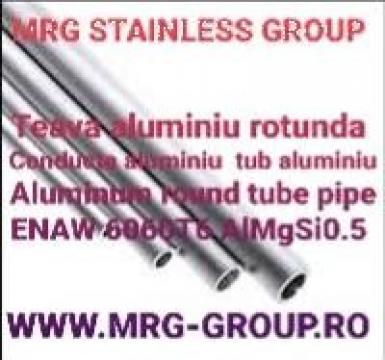 Teava aluminiu rotunda 6x1mm, conducta tub alama, cupru de la MRG Stainless Group Srl