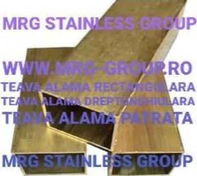 Teava alama dreptunghiulara 60x30mm, alama rectangulara de la MRG Stainless Group Srl