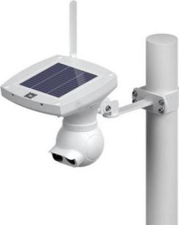 Lampa LED solara cu camera monitorizare HD integrata