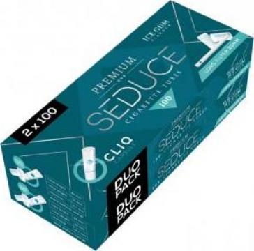 Tuburi tigari Seduce - Click capsule 20 mm filter ICE Gum de la Dvd Master Srl