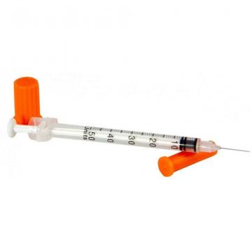 Seringi insulina 0.5 ml cu ac incastrat 30G - Prima