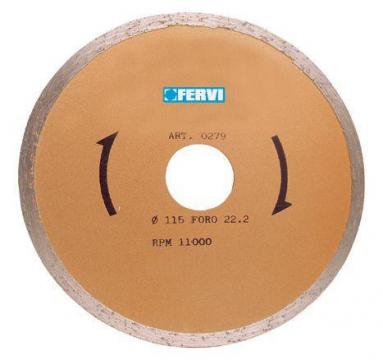 Disc diamantat 115 mm pentru placi ceramice 0279 de la Proma Machinery Srl