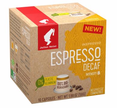 Capsule cafea Julius Meinl Espresso Decofeinizata Nespresso