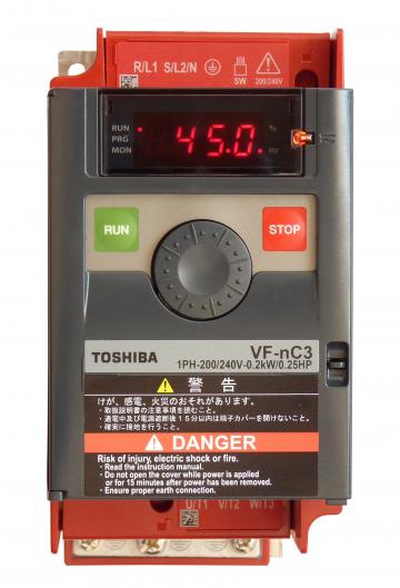 Convertizor de frecventa Toshiba VFNC3S-2004PL, 0.4 kW