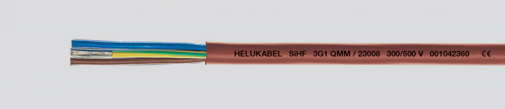 Cablu flexibil izolat cu silicon SiHF 3G4mmp