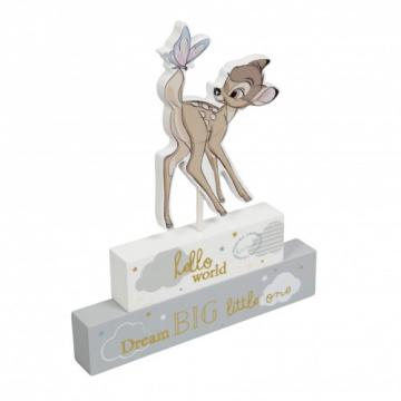 Cadou Disney Magical Beginnings - Placuta cu mesaj Bambi de la Krbaby.ro - Cadouri Bebelusi