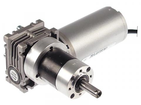 Motoreductor Transtecno WM26/P522CD 24 V, 4,3 rpm, ax 12 mm