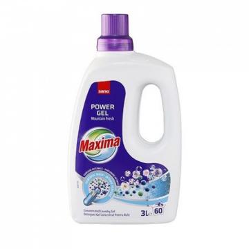 Detergent rufe Sano Maxima Gel Power Mountain Fresh 3L