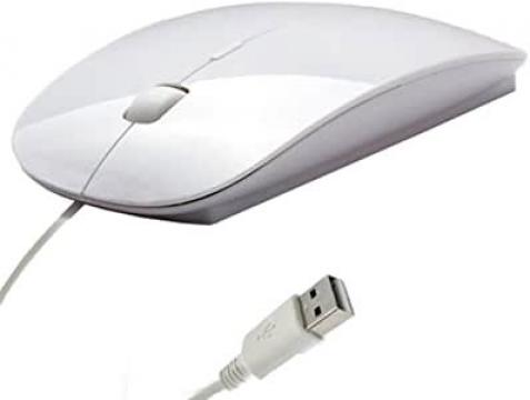 Mouse ultra subtire cu cablu de la Thegift.ro - Cadouri Online