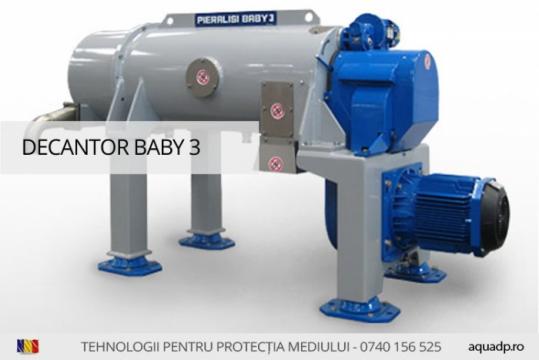 Decantor centrifugal Baby de la Aqua D&P Technologies